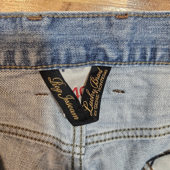 Lucky Brand 410 Vintage Straight Jeans Men’s 40x32 Light Wash Denim - Picture 8 of 12